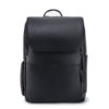 The Minimalist Ink Leather Backpack Front